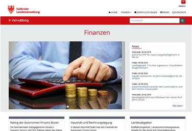 Neues Weblayout und starker Suchmotor für die neue Internetseite Finanzen./Foto LPA