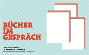 Die Landesbibliothek Teßmann bringt Bücher ins Gespräch, am 4. Oktober mit den Burgenländer Literaten Gerhard Altmann und Michaela Frühstück und den Südtiroler Autoren Matthias Vesco und Anne Marie Pircher.