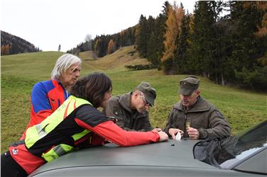 Proben für den Ernstfall: An die 150 Personen trainierten Kommunikation und Zusammenarbeit im grenzüberschreitenden Katastrophenfall zwischen Süd- und Osttirol. Foto: LPA/Agentur für Bevölkerungsschutz