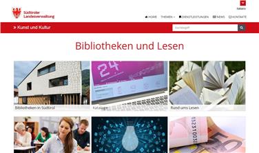 Die neue Bibliotheken- und Lesen-Webseite ist online