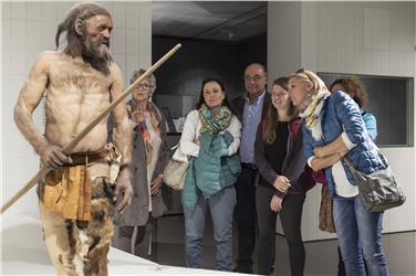 Am meisten Besucher zählte das Archäologiemuseum mit Weltstar Ötzi (FOTO: Landesmuseen)