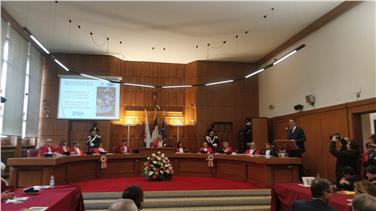 Als Präsident der Region hat LH Kompatscher heute in Trient an der Eröffnung des Gerichtsjahrs teilgenommen - Foto: LPA/Alexander Steiner
