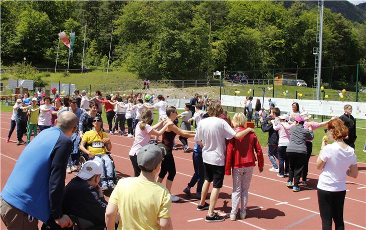 Lebensfreude pur gab es beim 36. Sport- und Spielfest in Kaltern. Foto: LPA/Greta Stuefer