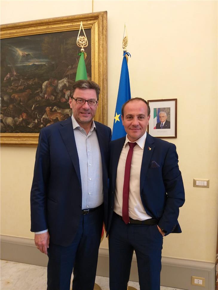 Giorgetti und Vettorato (FOTO: LPA)