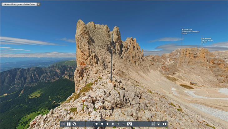 Mittels 360°-Grad-Panoramen wird in virtuellen Wanderungen jeder der sieben Naturparks eindrucksvoll vorgestellt. Foto: Landesamt für Naturparke