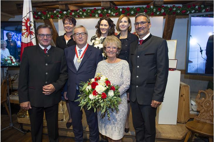 Die heutige Ehrungsfeier - Foto: Land Tirol/Berger