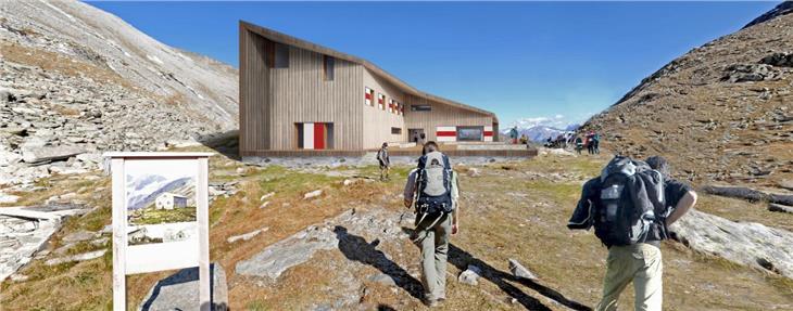 ICONIC AWARD für die neue Edelraut-Hütte für qualitätvolle Architektur (FOTO: Landesabteilung Hochbau)