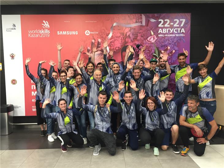 Mit 5 Medaillen kehren die Südtiroler WorldSkills-Teilnehmer in diesem Jahr nach Südtirol zurück. Foto: WorldSkills Italy