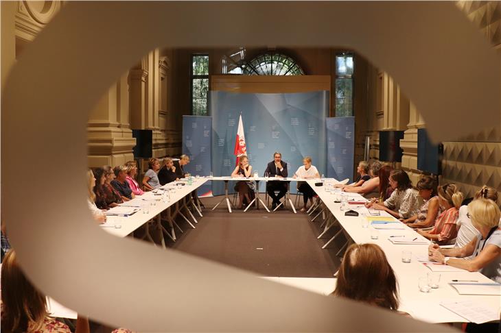 Die erste Sitzung des neuen Beirats für Chancengleichheit (Foto LPA/mb)