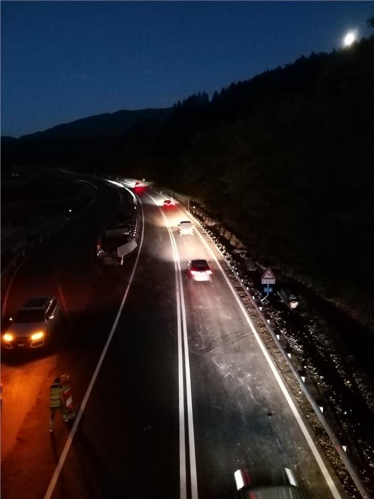 Die Brunecker Südumfahrung ist ab gestern Nacht wieder befahrbar (Foto: LPA)