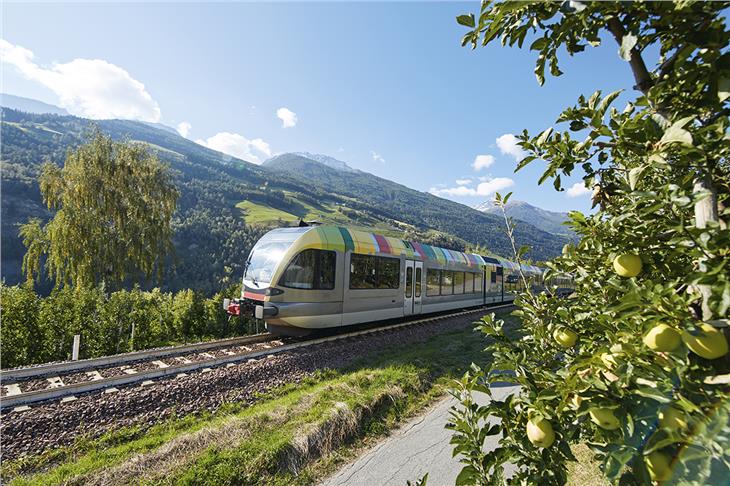 Vinschger Bahn fährt wieder auf ganzer Linie. (Foto: LPA/STA)