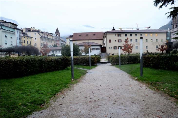 Der Kapuzinergarten in Bozen wird aufgewertet und für die Bürger lebenswerter und nutzbarer gestaltet. (Foto: LPA/Silvana Amistadi)