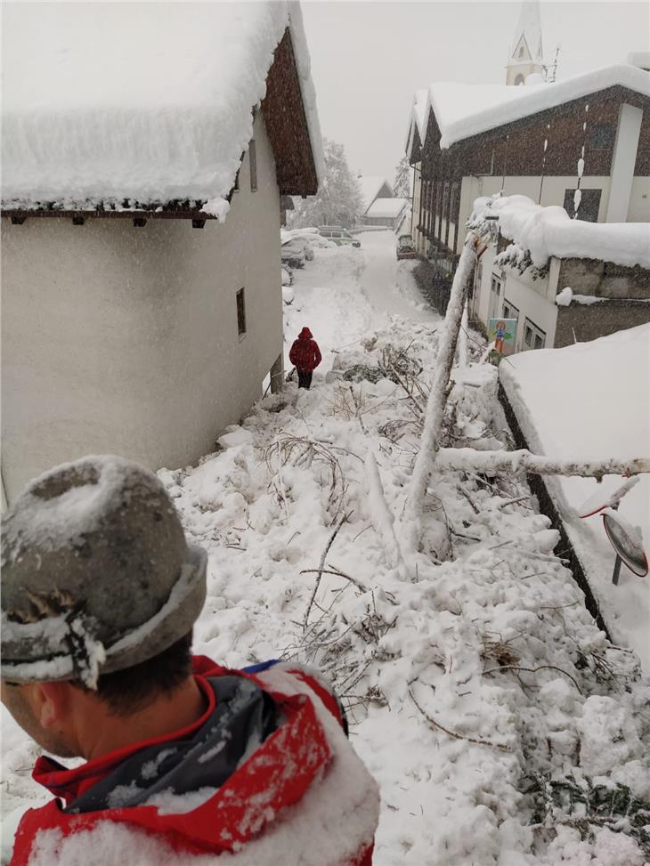 Im Martelltal sind heute Vomrittag zwei Lawinen abgegangen. (Foto: LPA/Rene Holzknecht)