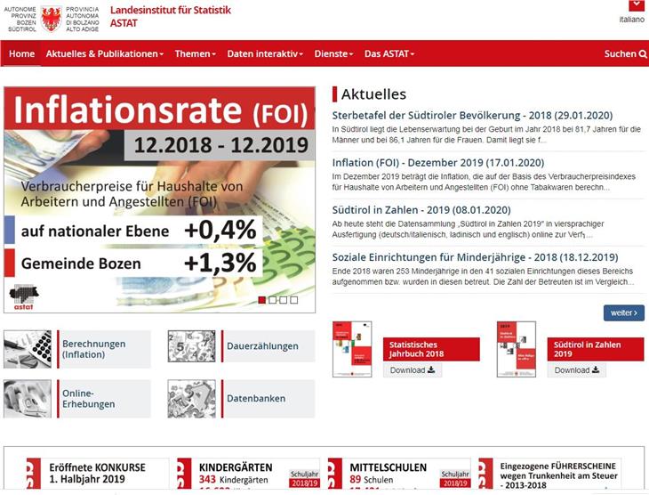 Die Landesregierung hat heute dem Dreijahresprogramm 2020-22 für Statistik zugestimmt.