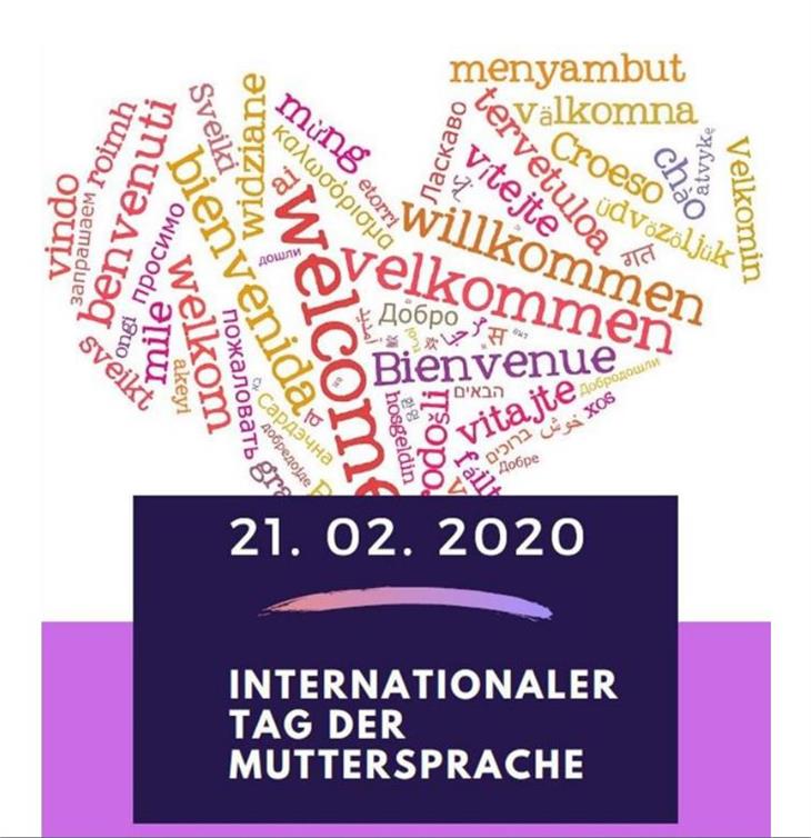 Zum Tag der Muttersprache am 21. Februar öffnet im Landhaus ein auf Initiative der Koordinierungsstelle für Integration ein Sprachenbazar.