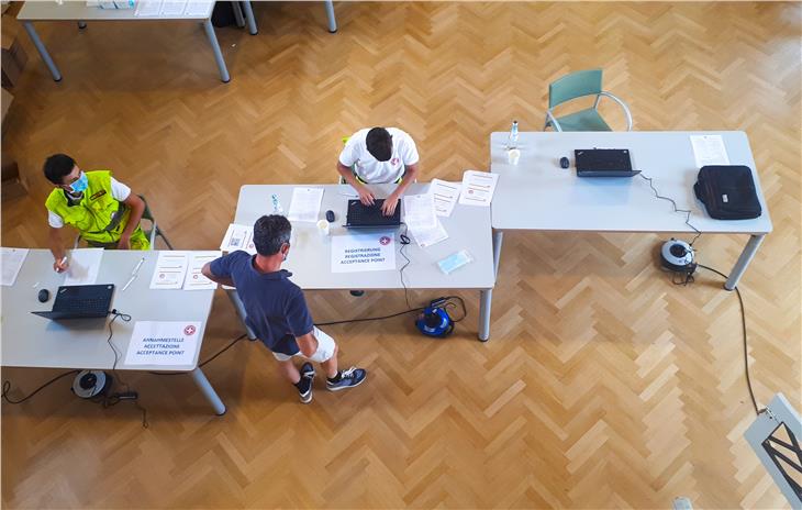 Die erste Testreihe im Rahmen der Aktion "Südtirol testet" ist abgeschlossen (Foto: Weißes Kreuz)