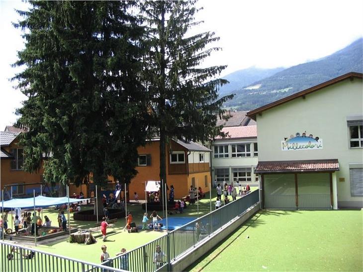 Der Brixner Kindergarten "Millecolori" (Foto: LPA)