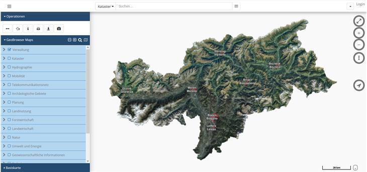 Der neue Geobrowser ist seit 20. November 2020 online. Zuständig für das Programm ist die Landeskartografie. (Foto: Landesabteilung Raumentwicklung, Natur und Landschaft)