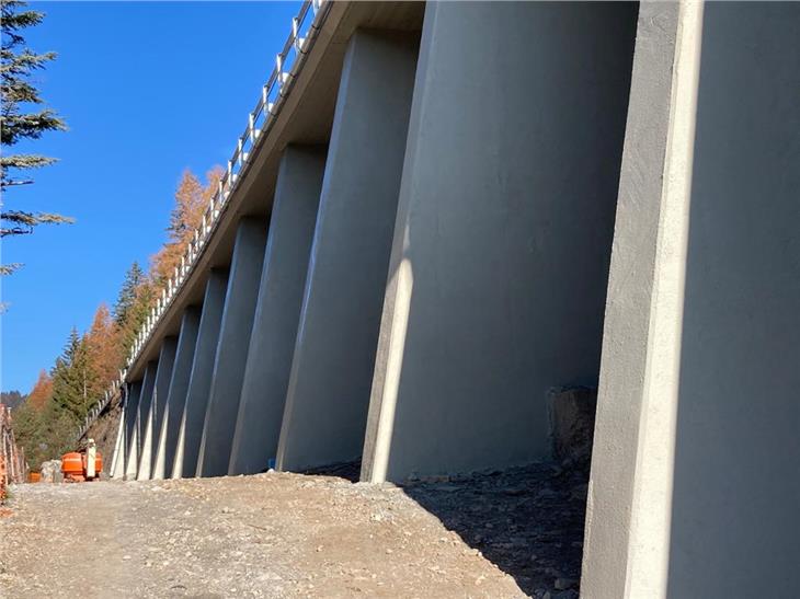 Die Hangbrücke in St. Felix ist saniert. (Foto: LPA)