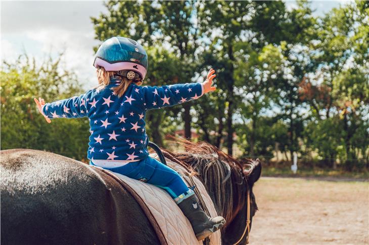 Bei der Reittherapie werden unterschiedliche Übungen auf dem Pferd gemacht, die die ausschließliche Aufmerksamkeit des Patienten erfordern. (Foto: Pexels)