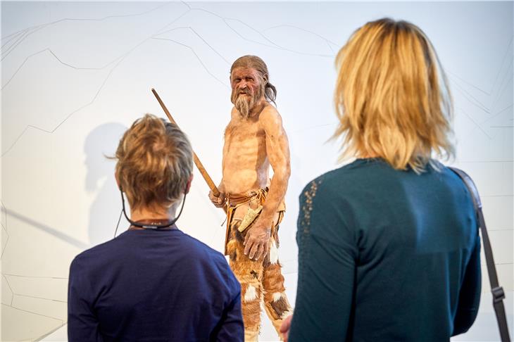 Beschreibung	  High Quality Image	Das Archäologiemuseum begeht in diesem Jahr den 30. Jahrestag der Auffindung des Mannes aus dem Eis.  (Foto: LPA/Archäologiemuseum)