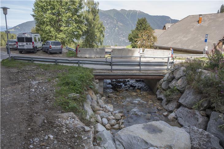 Die neue Brücke in Gais soll besser vor Überschwemmungen geschützt sein. (Foto: LPA/Landesabteilung Tiefbau)