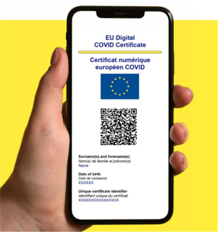 Das EU-Zertifikat löst mit 1. Juli denCorona-Pass ab. (Foto: EU)