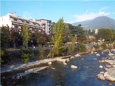 Für umgerissene Bäume längs der Passer in Meran sorgte ein Unwetter am vergangenen 5. August - Foto: LPA/Landesagentur für Bevölkerungsschutz