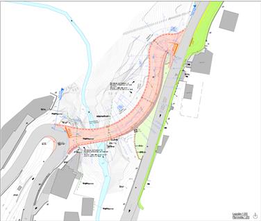 Die Arbeiten für den Bau der Umfahrungsstraße St. Andrä wurden nun begonnen (FOTO: LPA)