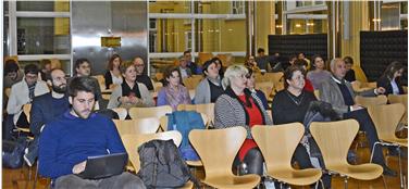 Informationsveranstaltung zu den neuen Beitragskriterien für Genossenschaften./Foto LPA
