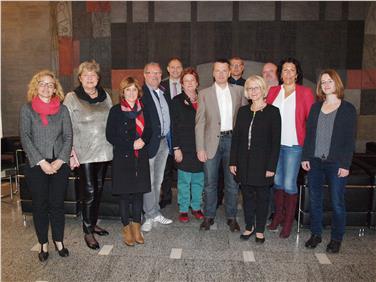 Der Brandenburger Petitionsausschuss zu Besuch im Südtiroler Landtag./Foto Landtag Wolf