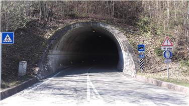 Der Gugenoi-Tunnel vor dem Verbesserungseingriff