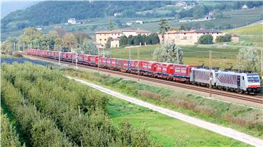 Für den unbegleiteten kombinierten Verkehr auf Schiene gibt es einen Beitrag im Höchstausmaß von 25 Euro pro Strecke und Transporteinheit (FOTO: RailTractionCompany)