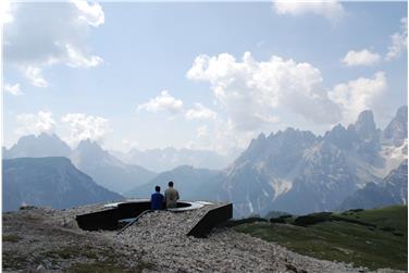 Strudelkopf-Terrasse: Atemberauber Ausblick, Foto: LPA