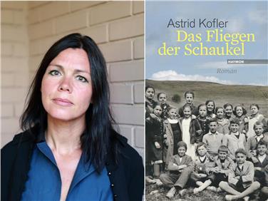 Die Autorin Astrid Kofler liest am 3. Oktober abends in der Teßmann aus ihrem neuen Roman "Das Fliegen der Schaukel".