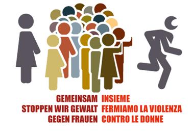 Am 8. November findet in Bozen ein Euregio-Symposium gegen Gewalt an Frauen statt