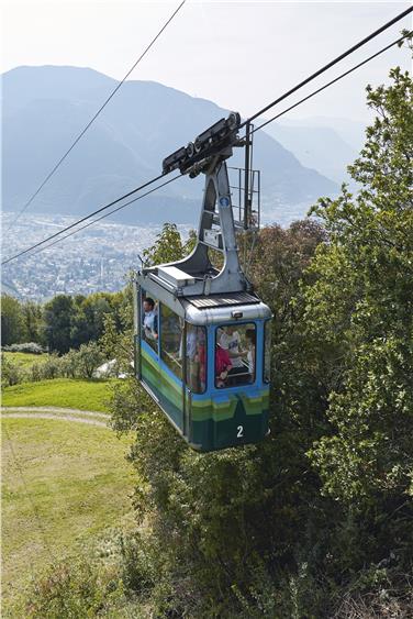 Die Jenesiener Seilbahn wird vom 6. bis 11. November gewartet