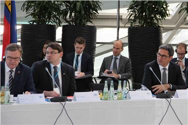 LH Kompatscher bei Jahresforum der EU-Alpenstrategie in München - Foto: LPA