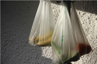 Bio-Plastiktüten dürfen in Südtirol nicht für die getrennte Sammlung von Biomüll verwendet werden. Foto: LPA/Pichler
