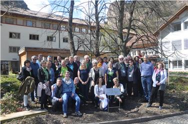 34 Gartenbaulehrpersonen aus 13 europäischen Ländern trafen in dieser Woche zu ihrer Jahresvollversammlung in der Fachschule für Obst-, Wein- und Gartenbau Laimburg zusammen. Foto: LPA/Fachschule Laimburg