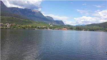 Tutti otto laghi balneabili sono classificati di qualità eccellente anche per il 2018. Nella foto il lago di Caldaro (Foto: USP)