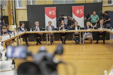 La Giunta provinciale protagonista dell'ultimo evento della legislatura Foto Usp/Verant