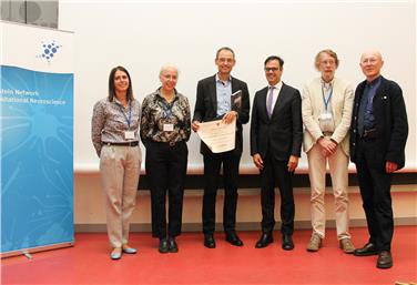 La consegna del premio Valentino Braitenberg a Berlino