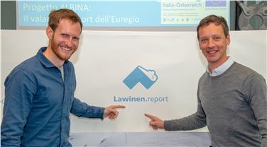 I coordinatori del progetto Lanzanasto (sx) e Mitterer. Foto: USP/Daldos