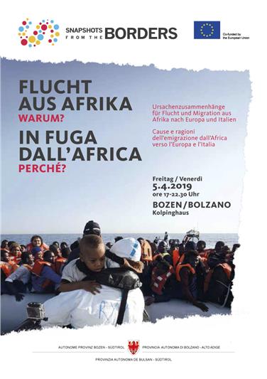 Evento informativo Snapshots from the borders