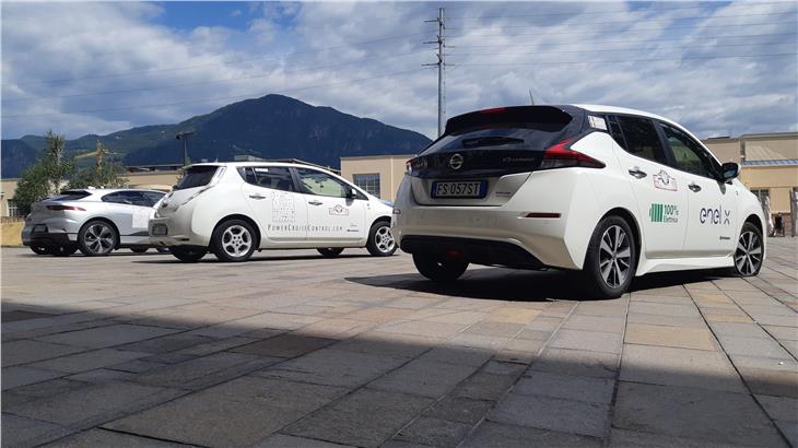 Tappa al NOI Techpark: l'Alpine Pearl Tour promuove la mobilità sostenibile. Foto: USP/Thomas Laconi