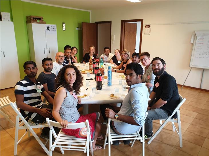 Alcuni dei partecipanti al progetto EUMINT. Foto: Twitter/@Eumintproject