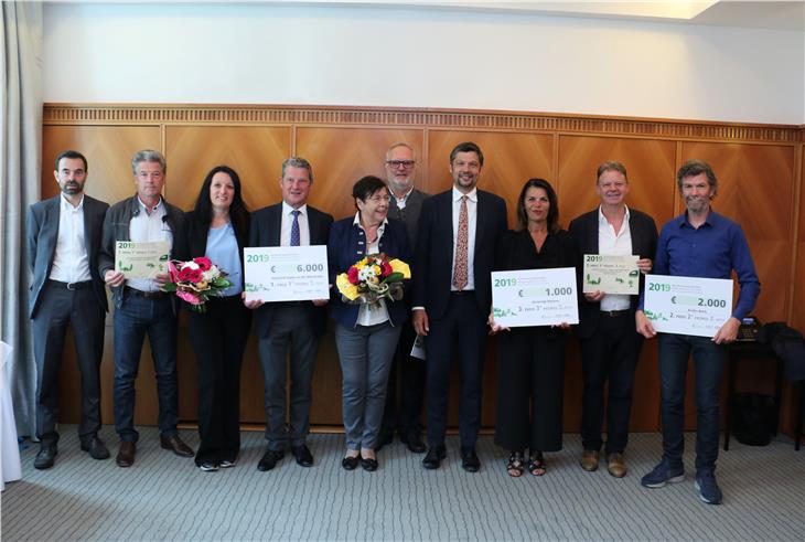 I vincitori del premio mobilità 2019 (FOTO: USP/Ingo Dejaco)