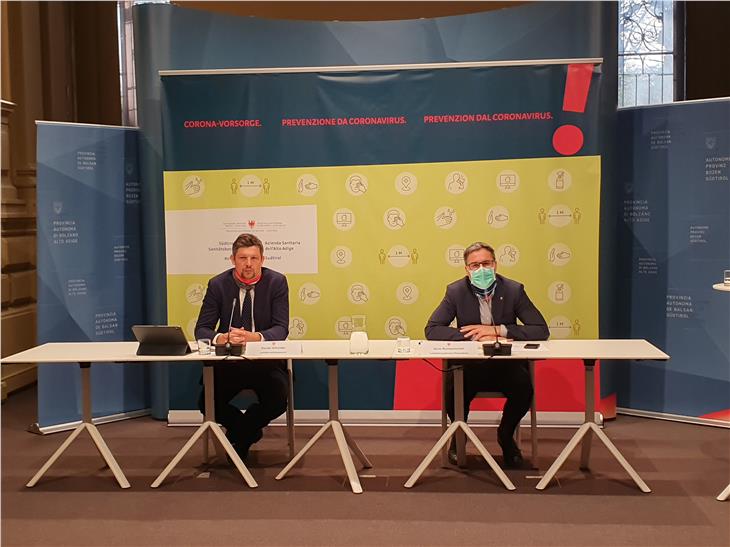 La conferenza stampa virtuale della Provincia oggi. (Foto: ASP/Fabio Brucculeri)