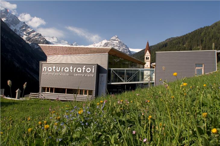 Il centro visite del Parco Nazionale dello Stelvio a Trafoi. (Foto: ASP)